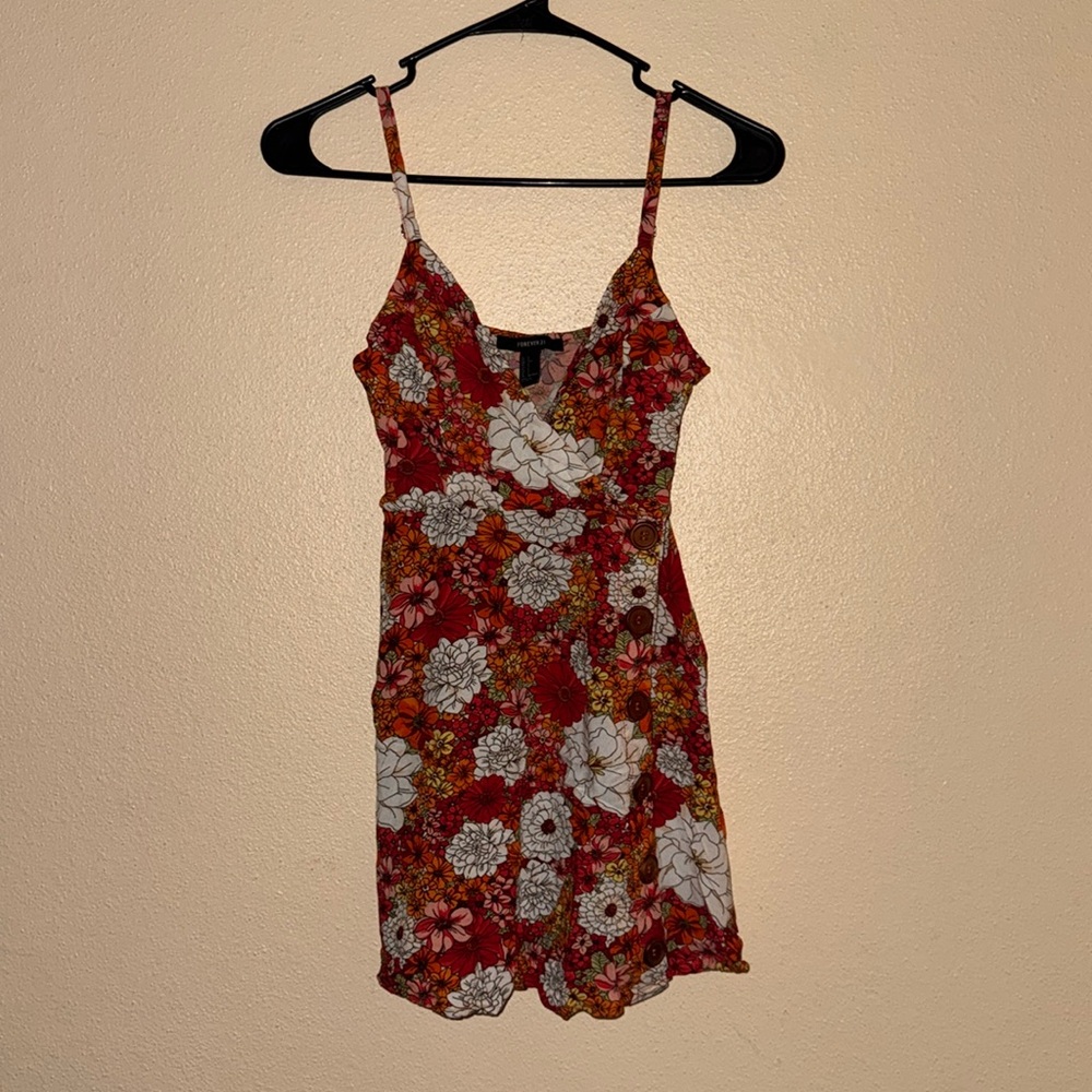 Mini floral dress